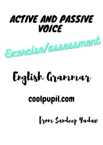 Active and Passive Voice Exercises (Narration)